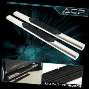 TChXebv 2007-2014W[vO[2hAXeX|4 "i[TChXebvo[ 2007-2014 Jeep Wrangler 2 Door Stainless Steel 4" Runner Side Step Bars