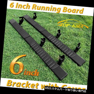 TChXebv 07-18 Silverado Double / Extende dLu6 "jO{[hNerfo[TChXebvBLK H For 07-18 Silverado Double/Extended Cab 6"Running Board Nerf Bar Side Step BLK H