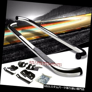 サイドステップ ダッジ09-15 Ram 1500 Ext / Quad用3 "Wクロムラウンドランニングボード/サイドステップバー 3"W Chrome Round Running Board/Side Step Bar For Dodge 09-15 Ram 1500 Ext/Quad