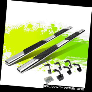 サイドステップ 15-18フォードF150 / F250 F350スーパーデューティー5 "サイドステップバーランニングボードクロム FOR 15-18 FORD F150/F250 F350 SUPER DUTY 5" SIDE STEP BAR RUNNING BOARDS CHROME
