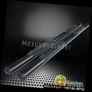 �T�C�h�X�e�b�v 07-16�g���^�c���h���N���[�}�b�N�X�����j���O�{�[�h�p4�C���`�T�C�h�X�e�b�v�i�[�o�[ 4 SIDE STEP NERF BAR FOR 07-16 TOYOTA TUNDRA CREW MAX RUNNING BOARD BLACK �y���s�A���i�z