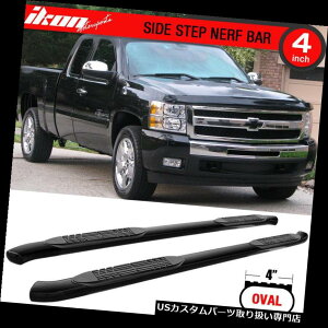 �T�C�h�X�e�b�v 99-13 Silverado Gmc Sierra 1500 2500HD�g���^�N�V�[�����j���O�{�[�h�ɓK�� Fits 99-13 Silverado Gmc Sierra 1500 2500HD Extended Cab Running Boards �y���s�A���i�z
