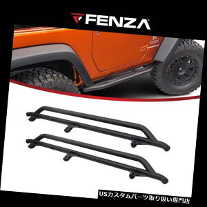 TChXebv 2007-2018W[vO[JKi2hAj̃jO{[hTCho[TChXebv Running Boards for 2007-2018 Jeep Wrangler JK (2 Doors) Nerf Bars Side Step
