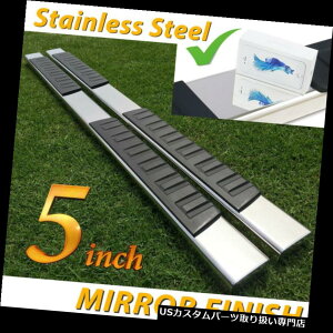 �T�C�h�X�e�b�v �t�B�b�g07-18 SILVERADO SIERRA DOUBLE / EXTEND D CAB 5 Nerf�o�[�����j���O�{�[�h�X�e�b�v Fit 07-18 SILVERADO SIERRA DOUBLE/EXTENDED CAB 5 Nerf Bar Running Board Step �y���s�A���i�z