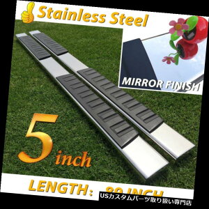 �T�C�h�X�e�b�v 14-18 Silverado / Sier rac�N���[�L���u5 Nerf�o�[�����j���O�{�[�h�T�C�h�X�e�b�vS / S H For 14-18 Silverado/Sierra Crew Cab 5 Nerf Bar Running Board Side Step S/S H �y���s�A���i�z