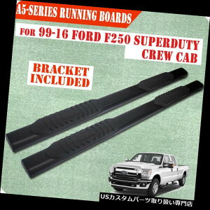 �T�C�h�X�e�b�v 99-16�t�H�[�hF250 Superduty�N���[�L���u5 �T�C�h�X�e�b�v�����j���O�{�[�hNerf�o�[A For 99-16 FORD F250 Superduty Crew Cab 5 Side Step Running Board Nerf Bar A �y���s�A���i�z