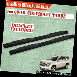 TChXebv 00-18 CHEVROLET Tahoe 4 "Nerfo[TCho[jO{[hTChXebvubNA For 00-18 CHEVROLET Tahoe 4" Nerf Bar Side Bar Running Board Side Step BLACK A