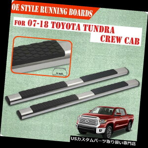 TChXebv 07-19g^chN[}bNX5 "i[to[jO{[hTChXebvN[DAp For 07-19 TOYOTA Tundra Crew Max 5" Nerf Bar Running Board Side Step Chrome DA