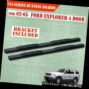 �T�C�h�X�e�b�v 02-05 Ford Explorer 4DR 5 �����j���O�{�[�hNerf�o�[�T�C�h�o�[�T�C�h�X�e�b�vBLK TA�Ƀt�B�b�g Fit 02-05 Ford Explorer 4DR 5 Running Board Nerf Bar Side Bar Side Step BLK TA �y���s�A���i�z
