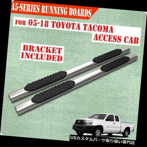 �T�C�h�X�e�b�v 05-19�g���^�^�R�}�A�N�Z�X/ Ext Cab 5 Nerf�o�[�����j���O�{�[�h�T�C�h�X�e�b�vS / S A For 05-19 Toyota Tacoma Access/Ext Cab 5 Nerf Bar Running Board Side Step S/S A �y���s�A���i�z