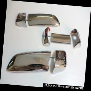 N[Jo[ bLJo[ g^R~[^[nCG[XN[hAnhJo[gp For Toyota Commuter Hiace Chrome Door Handle Cover Trim