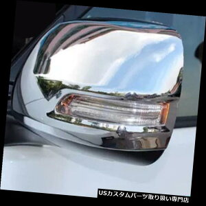 N[Jo[ bLJo[ g^hN[U[vhFJ150 2010-2018pN[hA~[Jo[g2{ Chrome Door Mirror Cover Trim 2pcs for Toyota Land Cruiser Prado FJ150 2010-2018