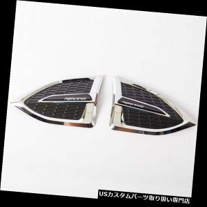 N[Jo[ bLJo[ TChxgtF_[̃hAJo[N[tBbgOHpWFX|[c2015-17 Side Vent Fender Door Cover Chrome Fit Mitsubishi Pajero Sport 2015-17