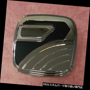 N[Jo[ bLJo[ g^nCbNX{X}[gCAB 4WDpN[ubN^NICLbvJo[g CHROME-BLACK TANK OIL CAP COVER TRIM FOR TOYOTA HILUX REVO SMART CAB 4WD