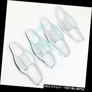 クロームカバー メッキカバー ホンダCRV CR-V 2017-18のためのABSクロムサイドドアハンドルカバートリム詰め替え ABS Chrome Side Door Handle Cover Trim Refit For Honda CRV CR-V 2017-18