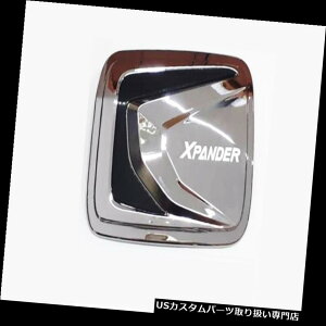 N[Jo[ bLJo[ OHXpander 2018-2019 SUVN[+ubNt[GICLbvJo[ɃtBbg Fit For Mitsubishi Xpander 2018-2019 SUV Chrome+Black Fuel Oil Cap Cover