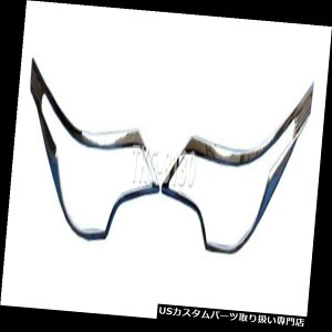 N[Jo[ bLJo[ g^FORTUNER SUV 2015 - 2017̃N[wbhCgJo[gpr CHROME HEADLIGHTS COVER TRIM USE FOR TOYOTA FORTUNER SUV 2015 - 2017