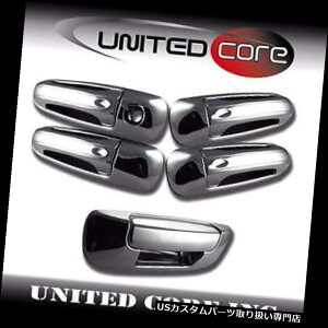 N[Jo[ bLJo[ Dodge Ram 02-08N[hAnhJo[N[e[Q[g4hǍ Dodge Ram 02-08 Chrome Door Handle Cover Chrome Tailgate 4 Door Keyhole