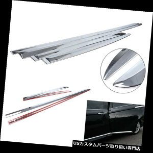 N[Jo[ bLJo[ g^J2018̂߂4PCSԂ̃N{fBTChhA`CJo[ 4PCS Car Chrome Body Side Door Molding Line Covers For Toyota Camry 2018