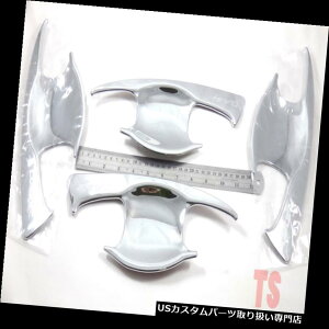 N[Jo[ bLJo[ g^nCbNXRevo 4 Dr 2015 - 17gbNpN[{EnhCT[gJo[g Chrome Bowl Handle Insert Cover Trim For Toyota Hilux Revo 4 Dr 2015 - 17 Truck