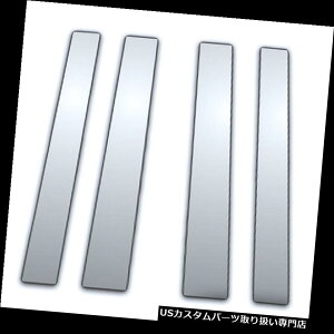 N[Jo[ bLJo[ 04-12Rh/LjIN[Lup4PcN[s[Jo[ 4Pc Chrome Pillar Cover for 04-12 Colorado/ Canyon Crew Cab