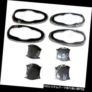 N[Jo[ bLJo[ g^FORTUNER SUV 2015-2017̂߂̃NhAnh{[CT[gJo[g̎gp CHROME DOOR HANDLE BOWL INSERT COVER TRIM USE FOR TOYOTA FORTUNER SUV 2015-2017