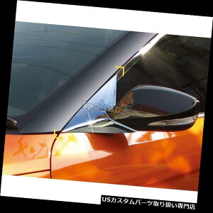 N[Jo[ bLJo[ K-048NAs[Jo[`gHYUNDAI Veloster 2011+ K-048 Chrome A-Pillar Cover Molding Trim for HYUNDAI Veloster 2011+