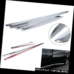 N[Jo[ bLJo[ g^J2018 ht̂߂4PCSN[{fBTChhA`CJo[g 4PCS Chrome Body Side Door Molding Line Cover Trim for Toyota Camry 2018 ht