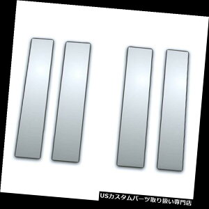N[Jo[ bLJo[ 07-16xO/ Avala nche / Yukonp4 PcN[s[Jo[ 4 Pc Chrome Pillar Cover for 07-16 Suburban/Avalanche/Yukon