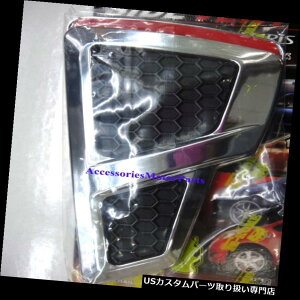 N[Jo[ bLJo[ TOYOTA FORTUNER 2011N[TChxgJo[g FOR NEW TOYOTA FORTUNER 2011 CHROME SIDE VENT COVER TRIM