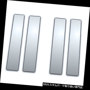 N[Jo[ bLJo[ 00-09GNXJ[Vp4PcN[s[|XgJo[ 4Pc Chrome Pillar Post Covers for 00-09 Excursion