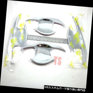 N[Jo[ bLJo[ g^nCbNXREVO 4hACAB 2015̂߂̃N4DR{[nh}Jo[g CHROME 4DR BOWL HANDLE INSERT COVER TRIM FOR TOYOTA HILUX REVO 4 DOOR CAB 2015