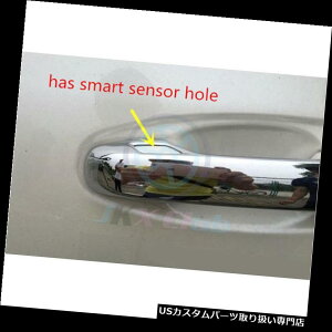 N[Jo[ bLJo[ g^vhFJ150 2010-2018N[hAnhJo[g8X}[gz[Sp For Toyota Prado FJ150 2010-2018 Chrome Door Handle Cover Trim 8pcs Smart Hole S