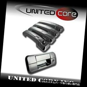 N[Jo[ bLJo[ g^chN[07-13̃N[hAnhJo[e[Q[g Chrome Door Handle Covers Tailgate For Toyota Tundra Crew 07-13