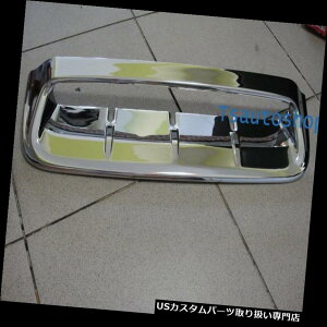 N[Jo[ bLJo[ Vg^nCbNXrS`v2012 + V.4̂߂̃N[t[hXN[v^[{Jo[g CHROME HOOD SCOOP TURBO COVER TRIM FOR NEW TOYOTA HILUX VIGO CHAMP 2012+ V.4
