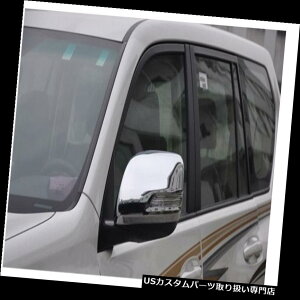 N[Jo[ bLJo[ g^vhFJ150 2010-13pN[Ar[TChhA~[Jo[g Chrome Rearview Side Door Mirrors Cover Trim For Toyota Prado FJ150 2010-13