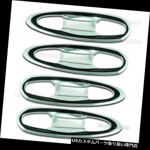 N[Jo[ bLJo[ g^tH[`i[2016 17N[blk 4Dr{ECT[gnhnEWOJo[g For Toyota Fortuner 2016 17 Chrome Blk 4Dr Bowl Insert Handle Housing Cover Trim