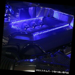 N[Jo[ bLJo[ }X^OGW̃VEhJo[C~l[V5.0 GT 9Pc /uV ed-White Mustang Engine Shroud Covers Illuminated 5.0 GT 9Pc Polished/Brushed-White
