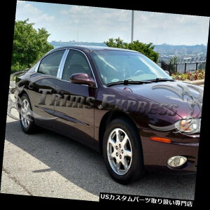 クロームカバー メッキカバー 2000-2005オールズモビルオーロラクローム6Pcピラーポストトリムステンレス鋼 2000-2005 Oldsmobile Aurora Chrome 6Pc Pillar Post Trim Stainless Steel