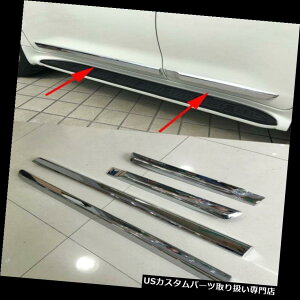 N[Jo[ bLJo[ 2016-2018g^hN[U[ABSN[pTChhApl[fBOJo[g Side Door Panel Molding Cover Trim for 2016-2018 Toyota Land Cruiser ABS Chrome