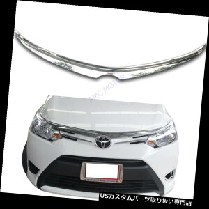 N[Jo[ bLJo[ g^Belta Vios YarisZ_2013+pN[t[hgJo[ی Chrome Hood Trim cover Protection For Toyota Belta Vios Yaris sedan 2013+