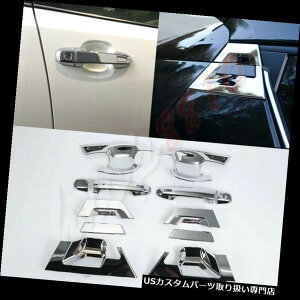 N[Jo[ bLJo[ 12N[tg;㕔hAnhamp;g^CHR 2016-2017p{EJo[g 12 pcs Chrome FrontRear Door HandleBowl Cover Trim For Toyota CHR 2016-2017