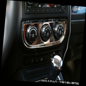 N[Jo[ bLJo[ ABSNC߂̓W[vRpX2011-2015N̂߂̃Jo[t[̃g1pcs𒲐߂܂ ABS Chrome Air Condition Adjust Cover Frame Trim 1pcs for JEEP COMPASS 2011-2015