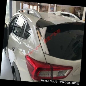 �N���[���J�o�[ ���b�L�J�o�[ �X�o��XV 2018 2019�̂��߂̃J�o�[�g�����̎����ABS�N�����㕔�� ABS Chrome Rear Window Around Cover Trim For Subaru XV 2018 2019 �y���s�A���i�z