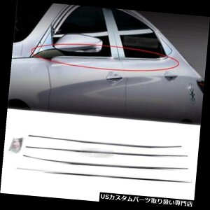 �N���[���J�o�[ ���b�L�J�o�[ HYUNDAI 2011 - 2016�A�N�Z���g�Z�_���p�N���[���E�B���h�E���C���J�o�[���`�g����K-242 Chrome Window Line Cover Molding Trim K-242 for HYUNDAI 2011 - 2016 Accent Sedan �y���s�A���i�z