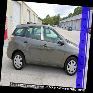 N[Jo[ bLJo[ GTG 2003 - 2008g^}gbNX4PCN[XeXX`[s[|Xg GTG 2003 - 2008 Toyota Matrix 4PC Chrome Stainless Steel Pillars Posts