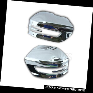 N[Jo[ bLJo[ g^nCbNXREVO M70 M80 SR5 2015-ONpZbgTCh~[CWP[^[Jo[ SET CHROME SIDE MIRROR INDICATOR COVER FOR TOYOTA HILUX REVO M70 M80 SR5 2015-ON