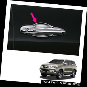 N[Jo[ bLJo[ hAnh{ECT[gJo[{̃N[tBbgg^Fortuner Suv 2015 2018 Door Handle Bowl Insert Cover Genuine Chrome Fits Toyota Fortuner Suv 2015 2018