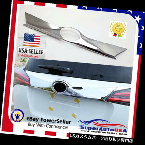 N[Jo[ bLJo[ tBbgg^RAV4 2016 2017 2018N[AhAgNbhJo[g fit Toyota RAV4 2016 2017 2018 Chrome Rear Door Trunk Lid Decoration Cover Trim
