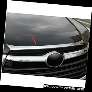 N[Jo[ bLJo[ g^nC_[2014 2015 2016̂߂̐VN[tgt[h`Jo[g New Chrome Front Hood Molding Cover Trim For Toyota Highlander 2014 2015 2016